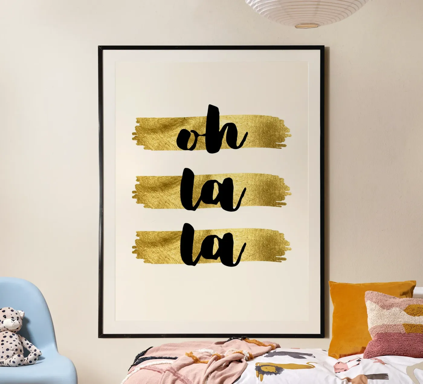 Oh la la poster da PinkCandyWalls