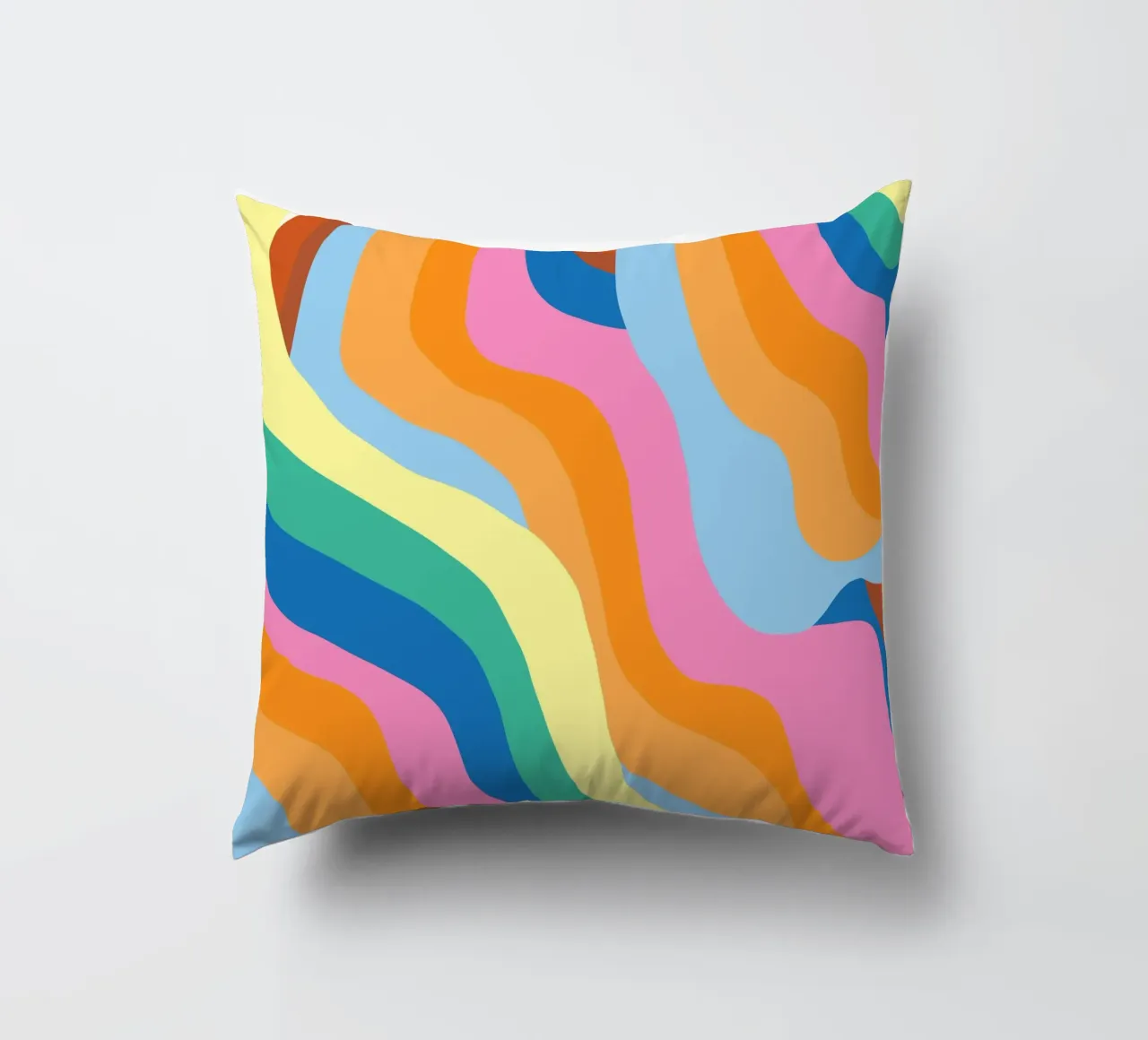 Arcobaleno in fusione cuscino da Little Dean