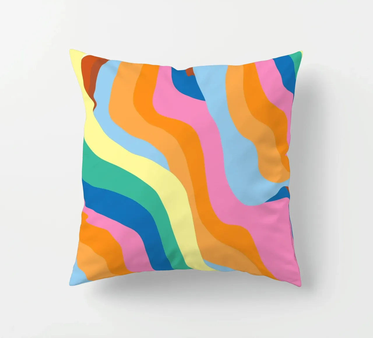 Arcobaleno in fusione cuscino da Little Dean