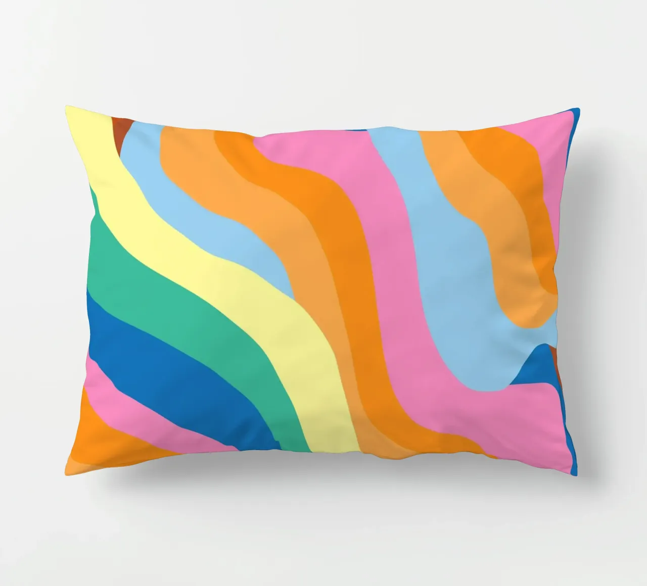 Arcobaleno in fusione cuscino da Little Dean