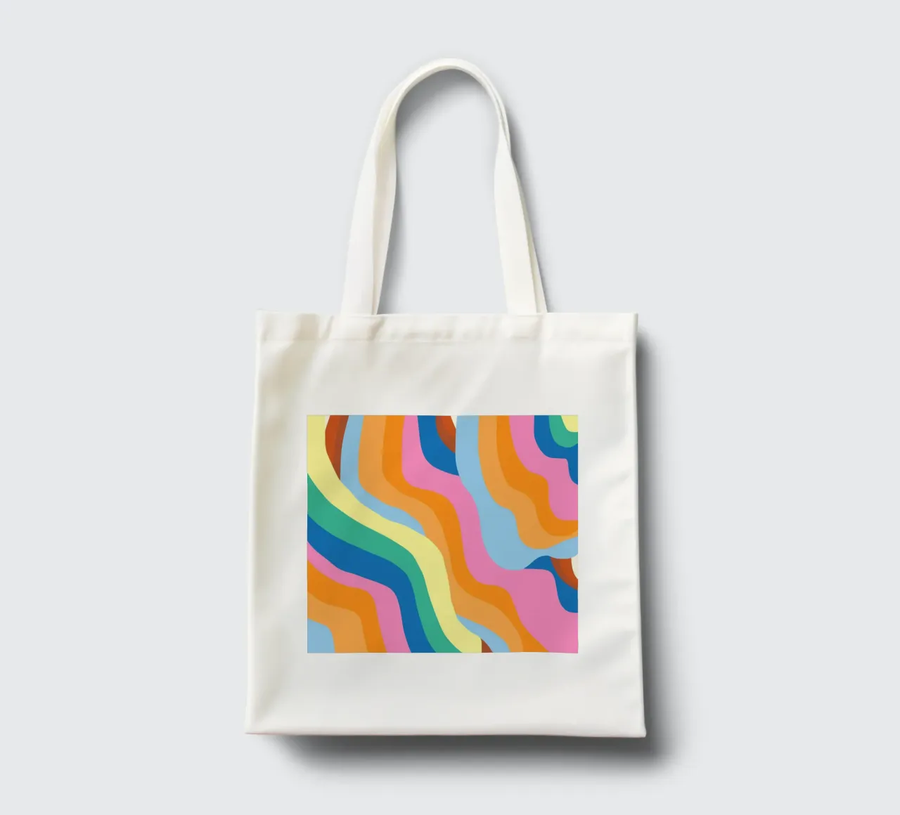 Arcobaleno in fusione borsa in juta da Little Dean