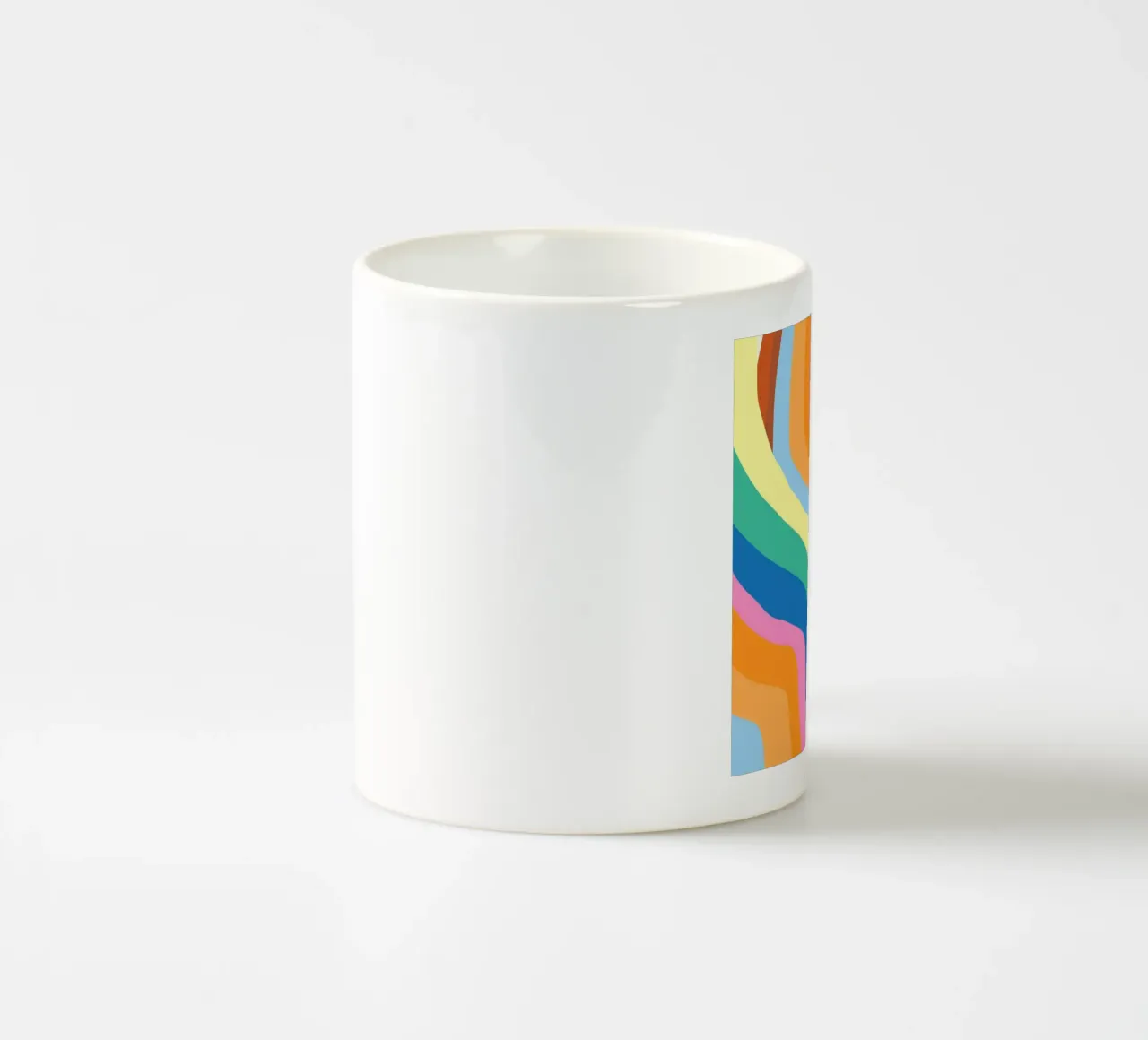 Arcobaleno in fusione tazza in ceramica da Little Dean