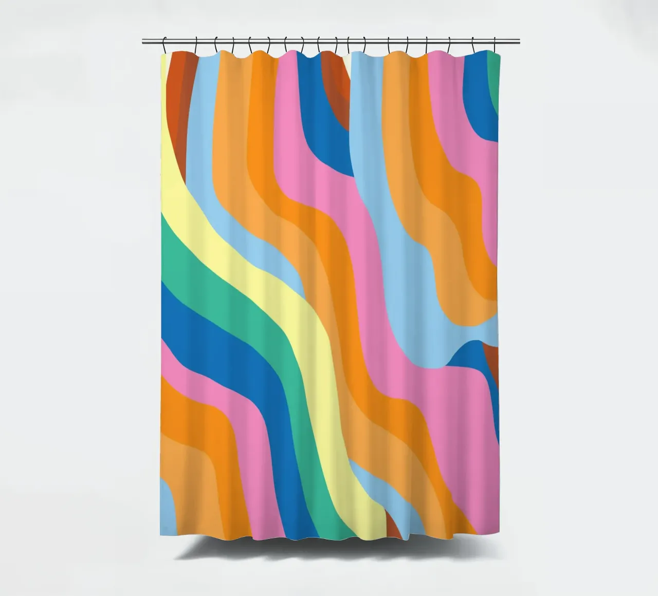Arcobaleno in fusione tenda da doccia da Little Dean