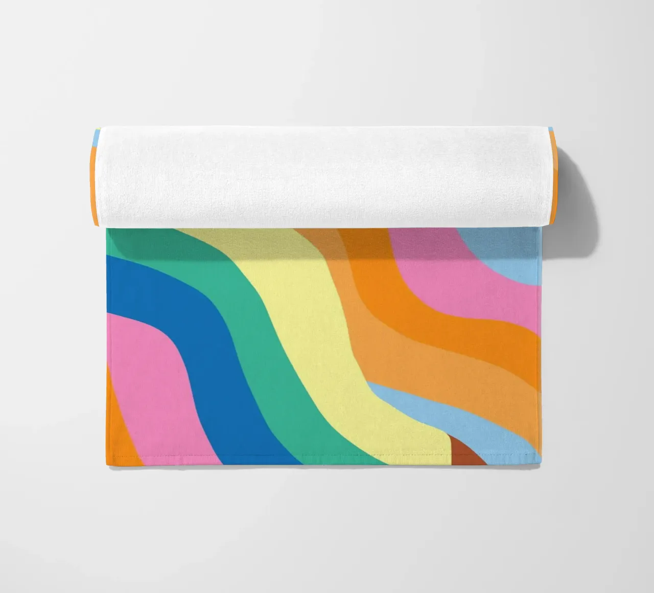 Arcobaleno in fusione telo mare da Little Dean