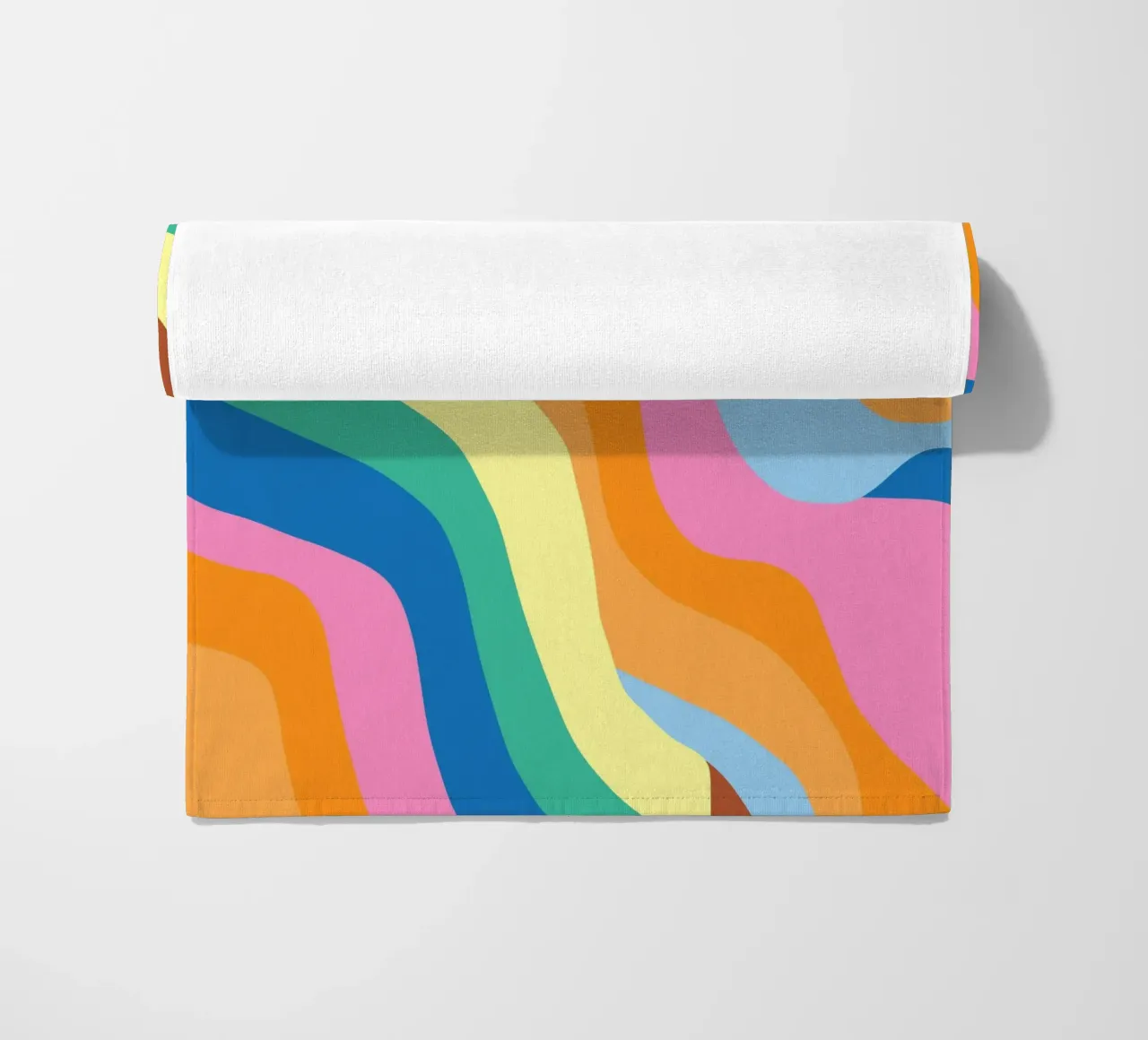 Arcobaleno in fusione telo mare da Little Dean