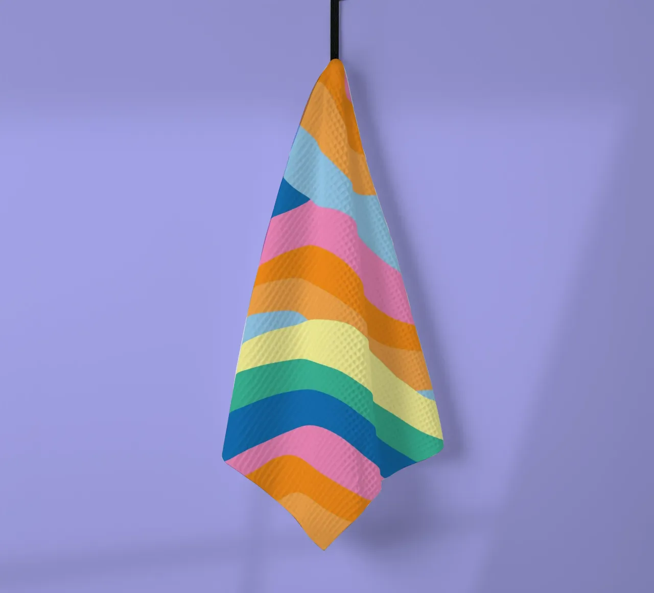Arcobaleno in fusione canovaccio da cucina da Little Dean