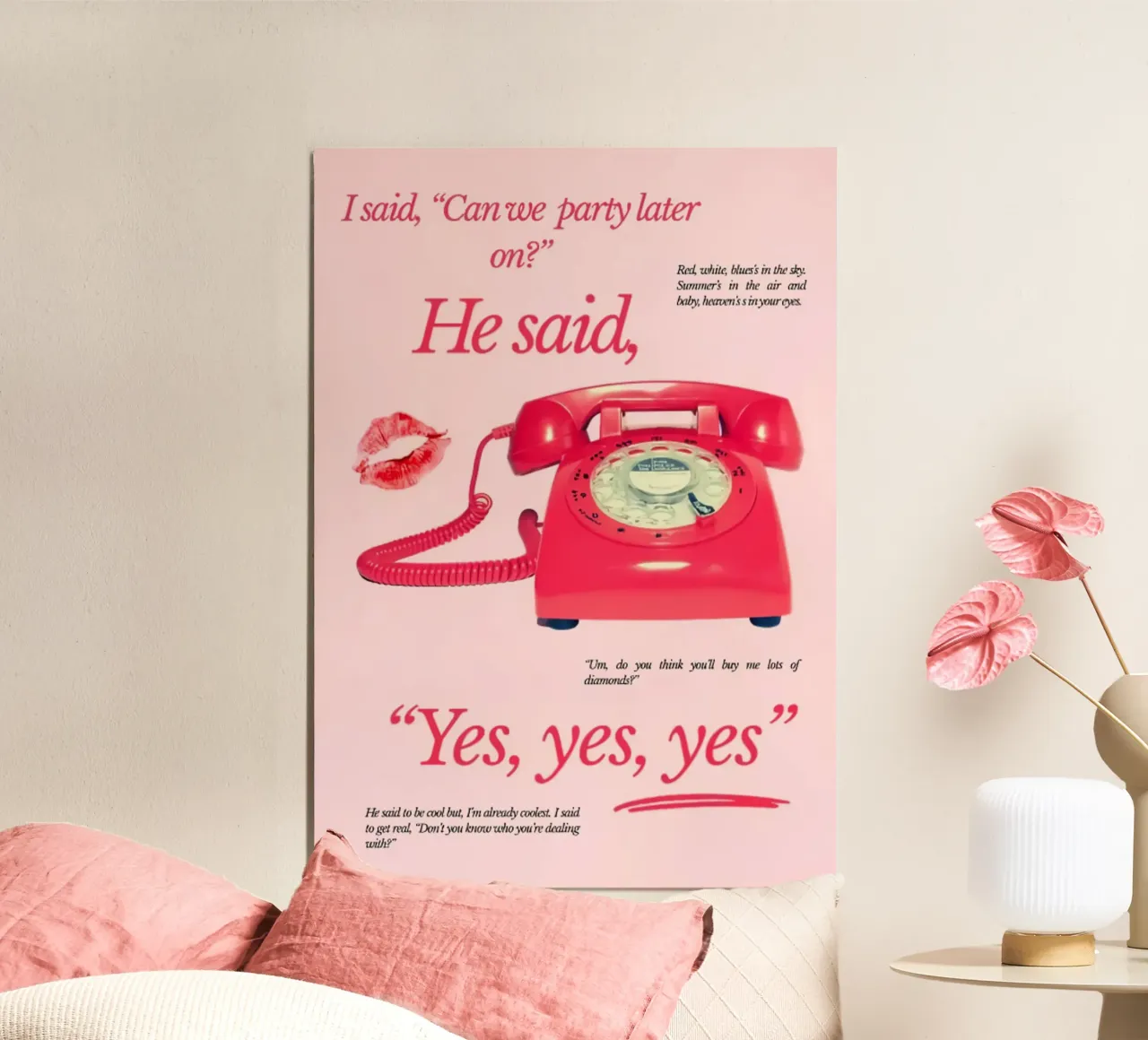 Ha detto poster da kanel shop