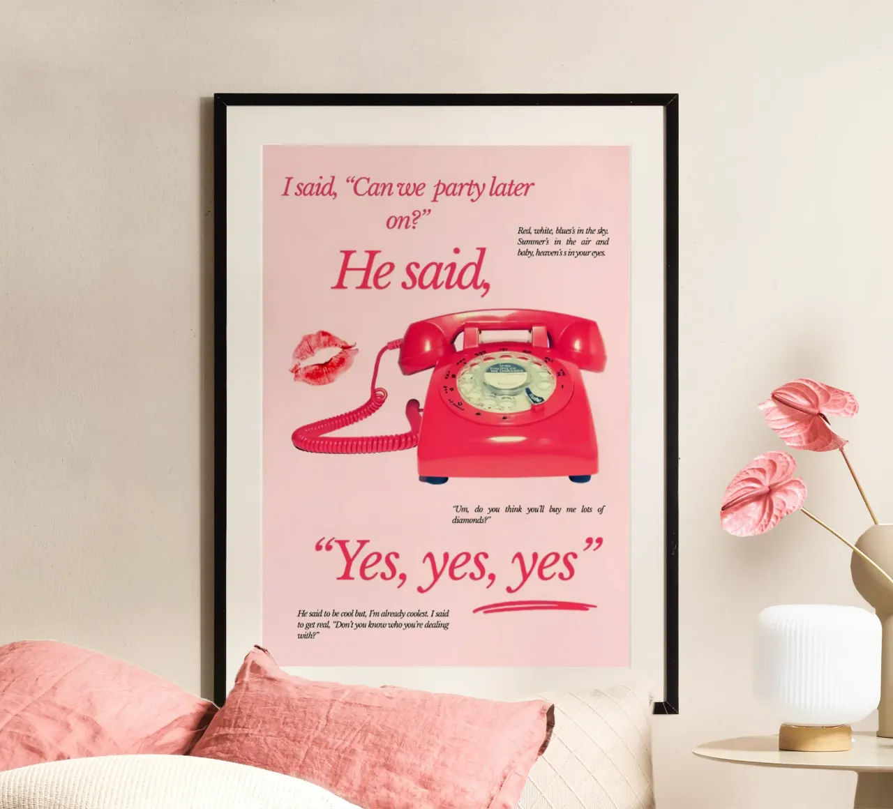 Ha detto poster da kanel shop