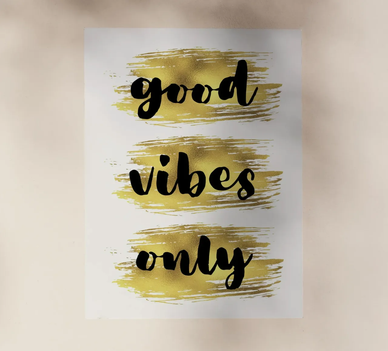 Good vibes only pellicola backlit da PinkCandyWalls
