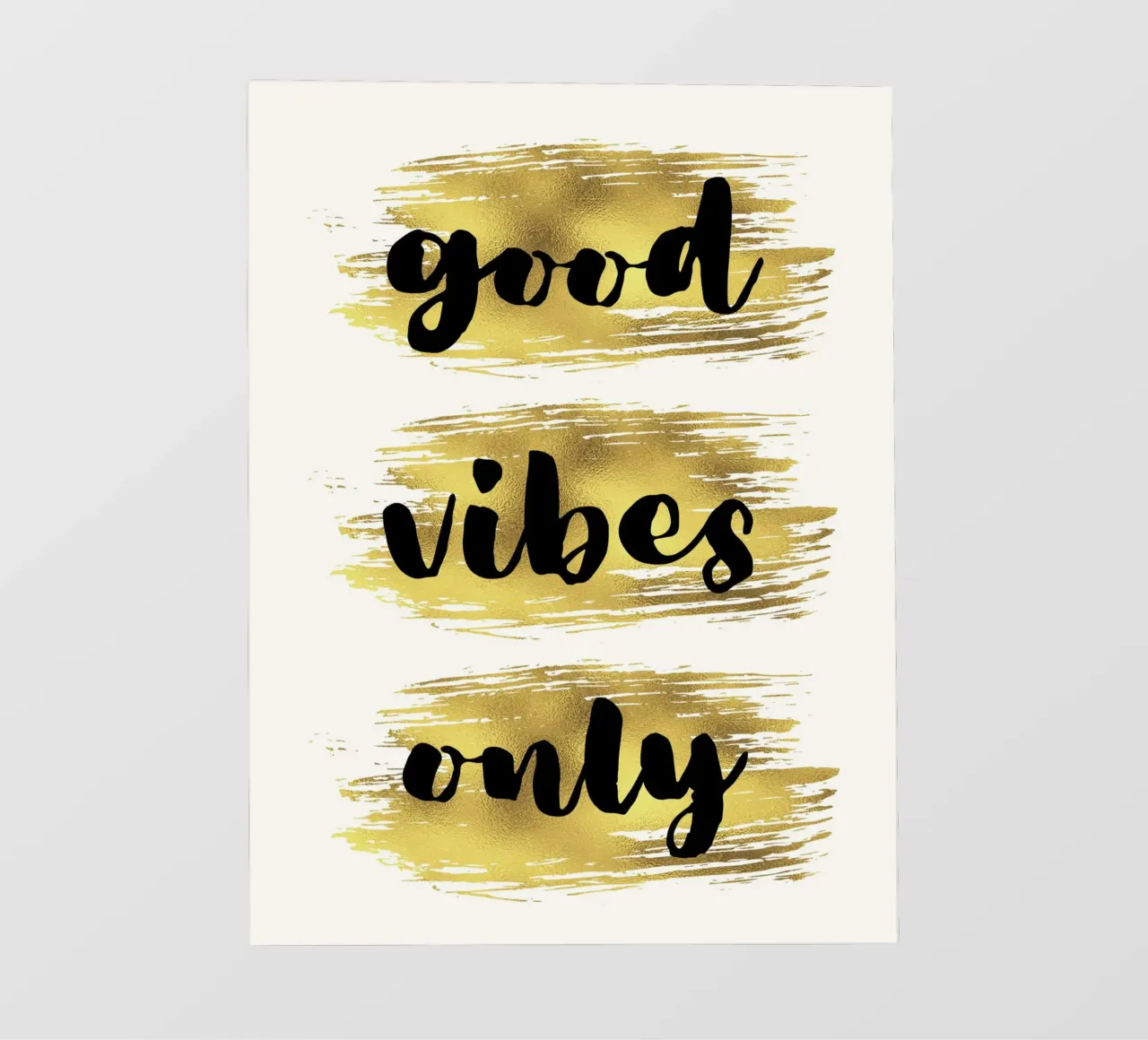 Good vibes only telo in pvc da PinkCandyWalls
