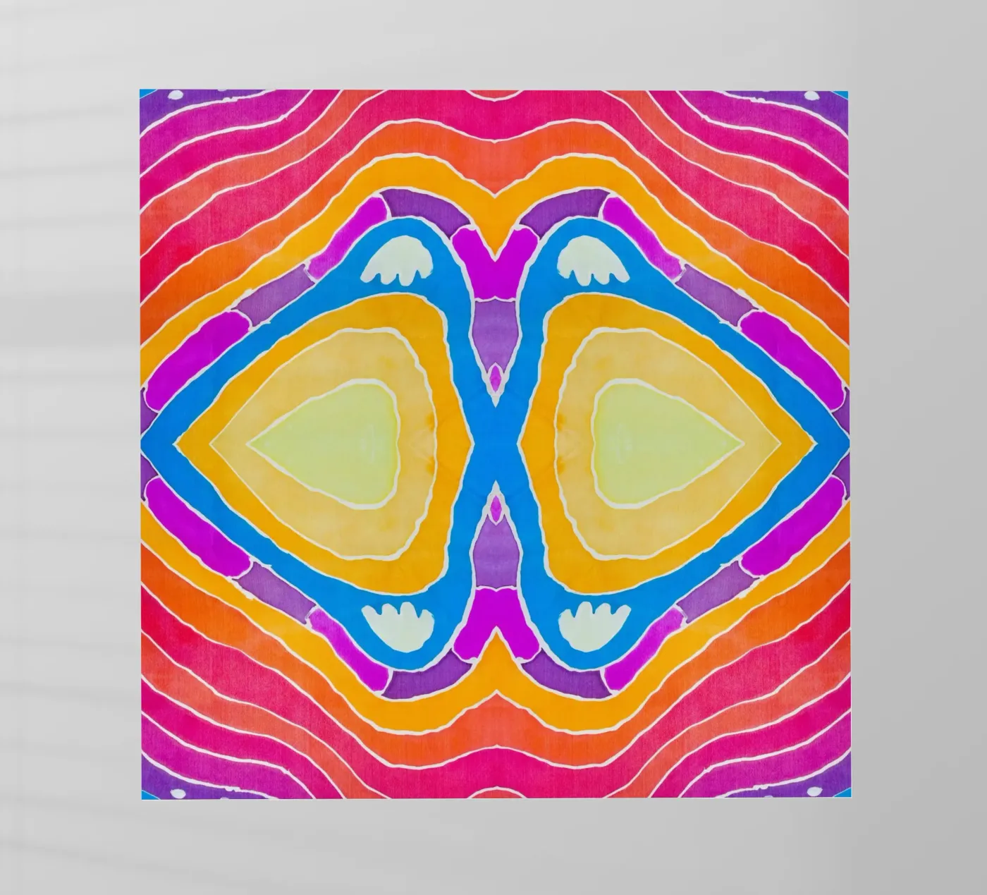 Batik pattern backlit folie van Little Dean