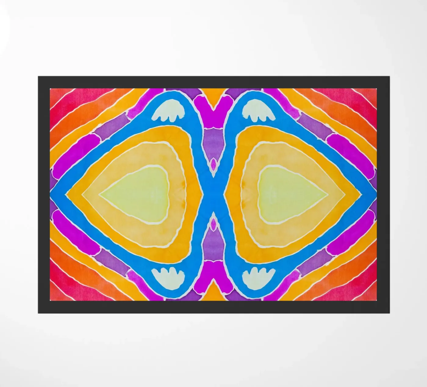 Batik-Muster Fußmatte von Little Dean