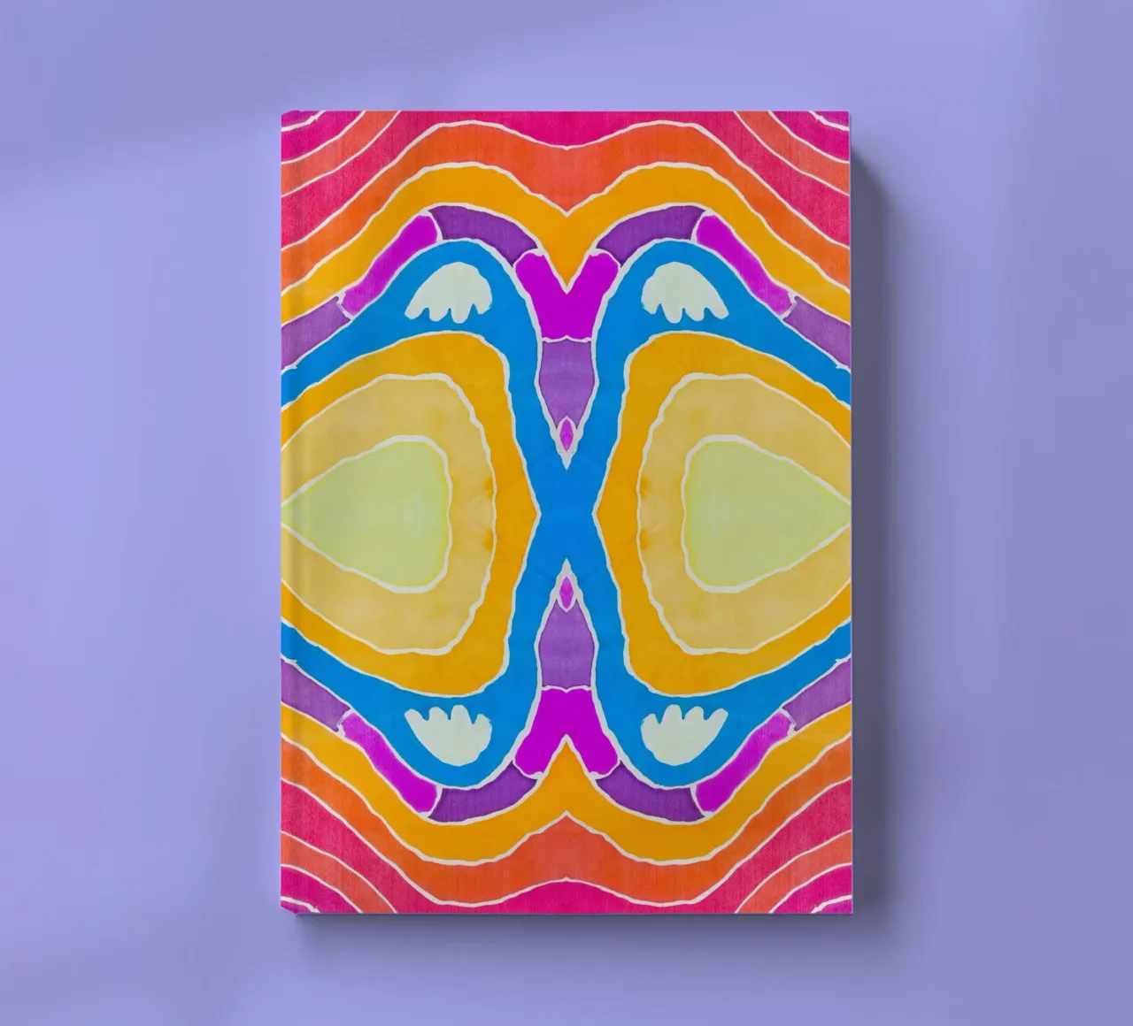 Batik pattern notebook by Little Dean