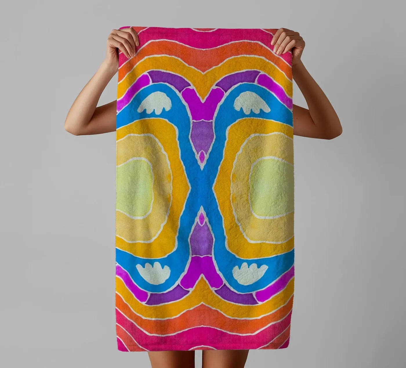 Motif batik serviette de bain de Little Dean