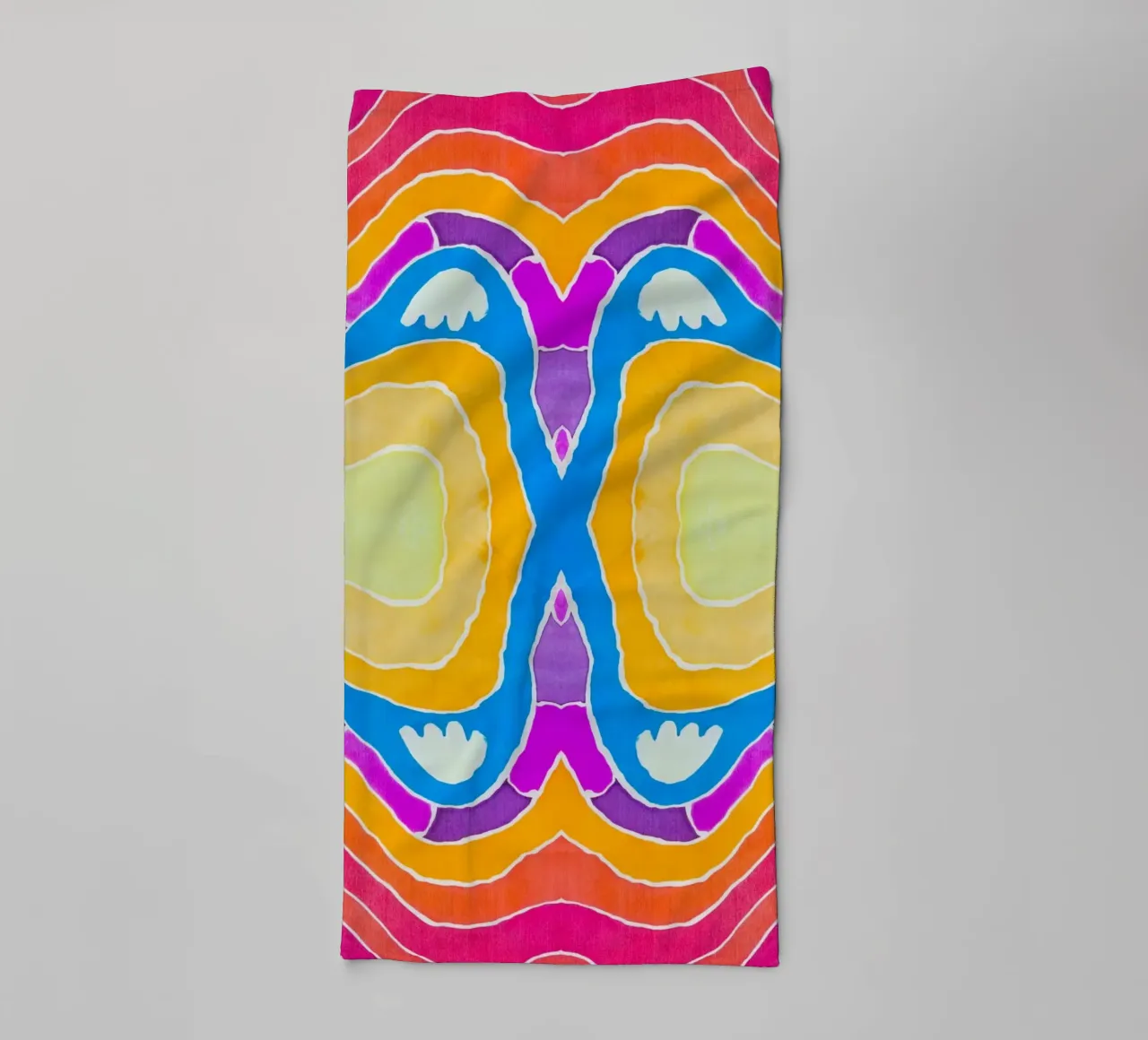 Batik pattern towel by Little Dean