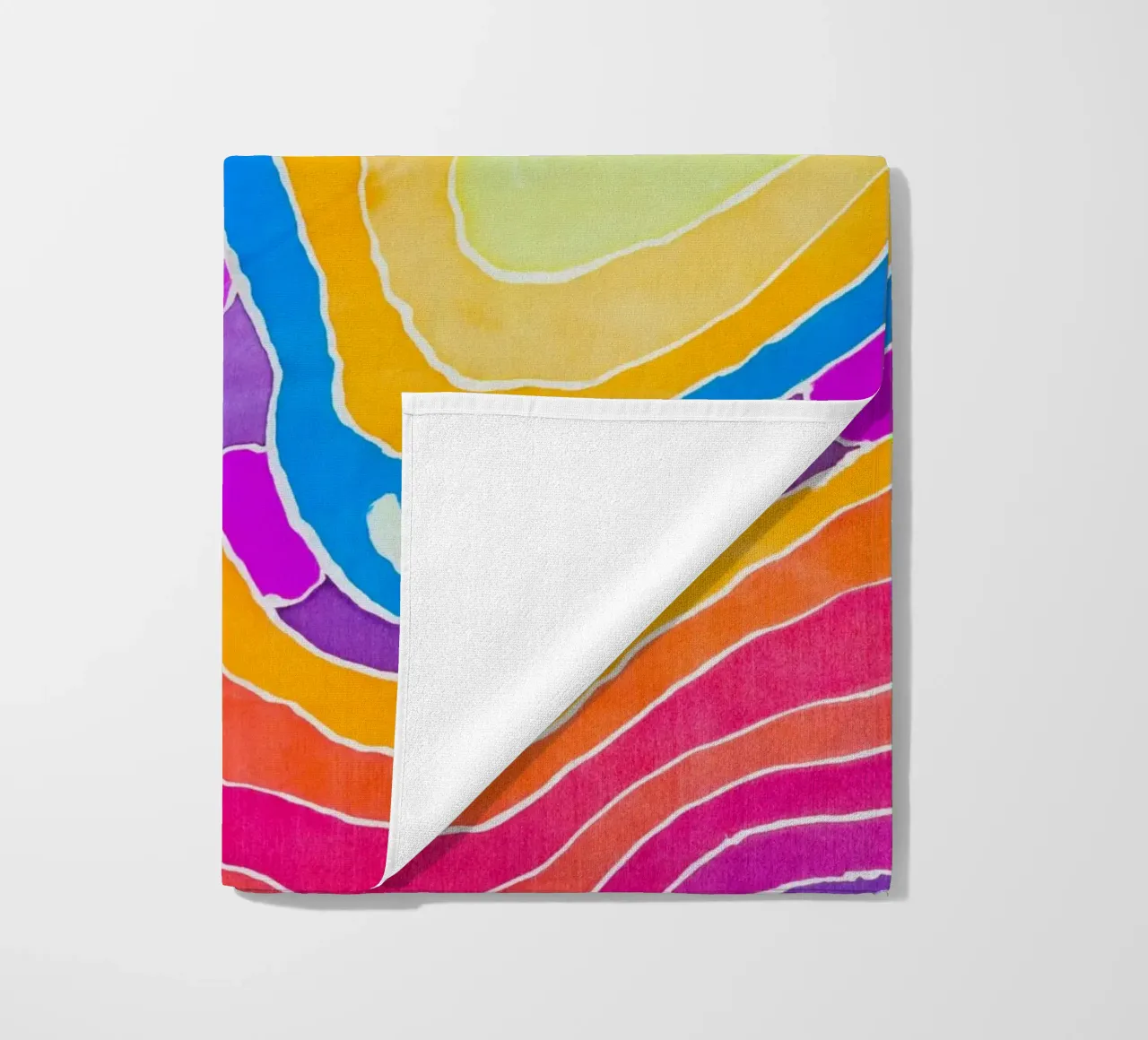 Batik pattern Strandtuch von Little Dean