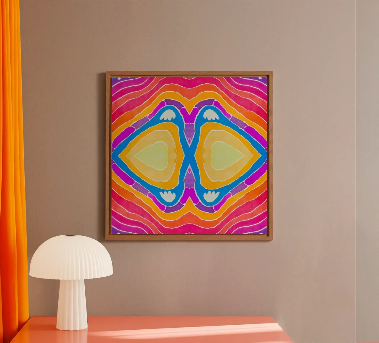 Batik pattern forex plate by Little Dean