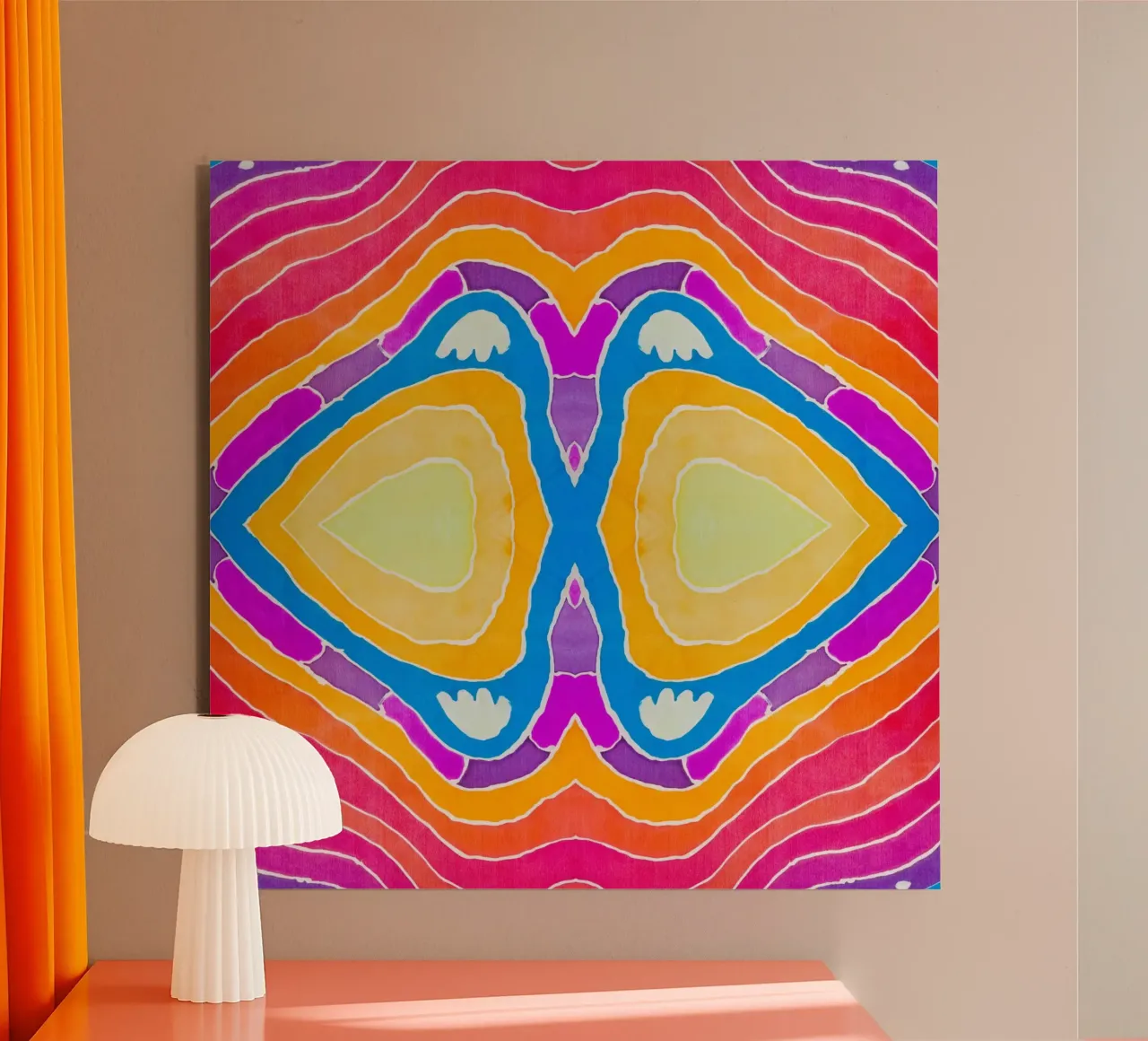 Batik pattern forex plate by Little Dean