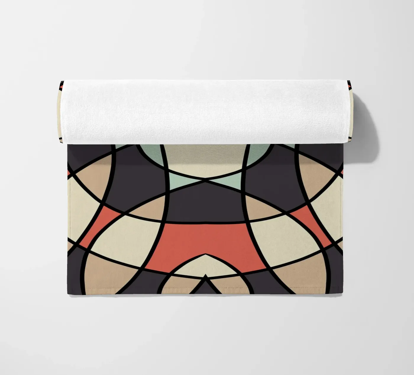 Glass tile pattern telo mare da Little Dean