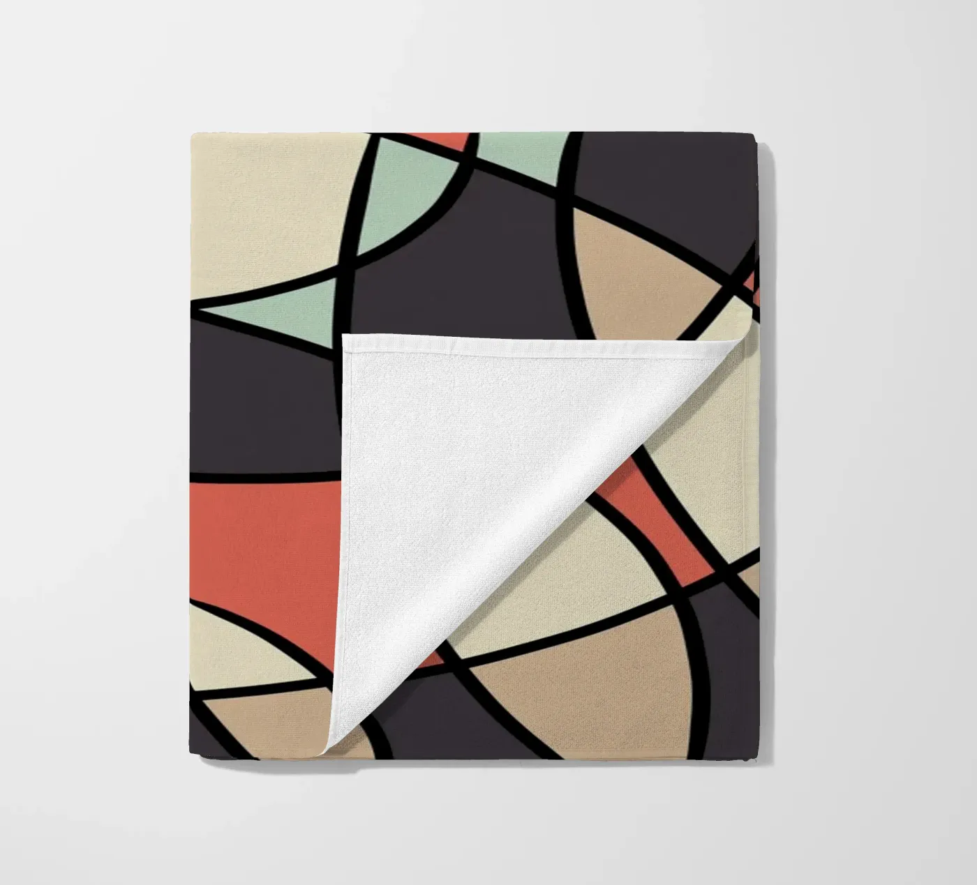 Glass tile pattern telo mare da Little Dean