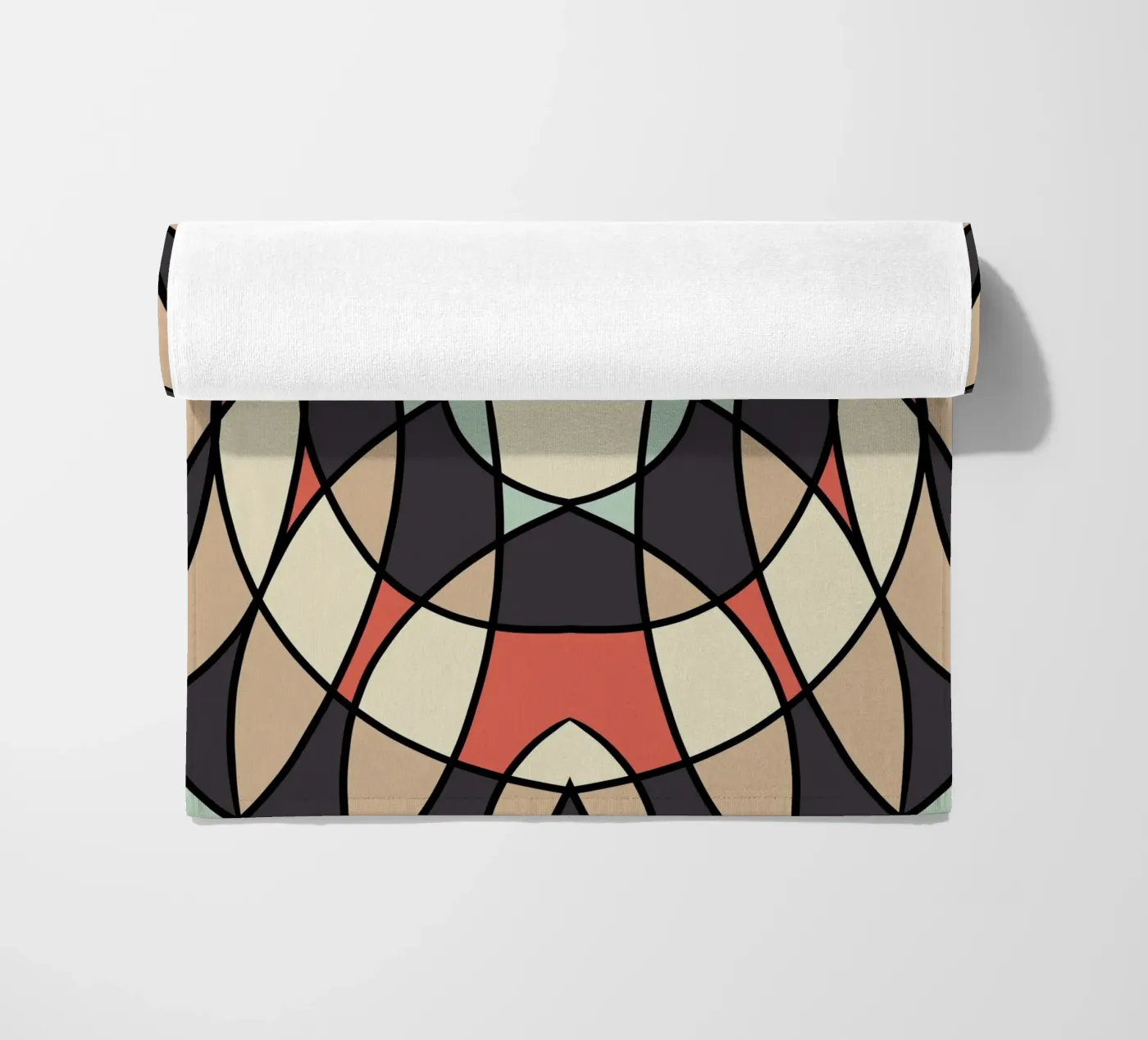 Glass tile pattern telo mare da Little Dean