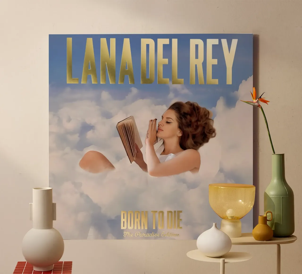 Lana Del Rey Born to Die Edizione Paradiso tela con Cornice a cassetta da kanel shop