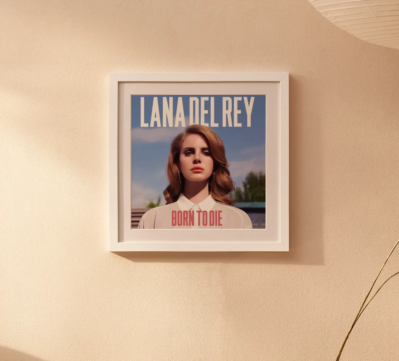 Lana Del Rey Born to Die poster con telaio in plastica da kanel shop