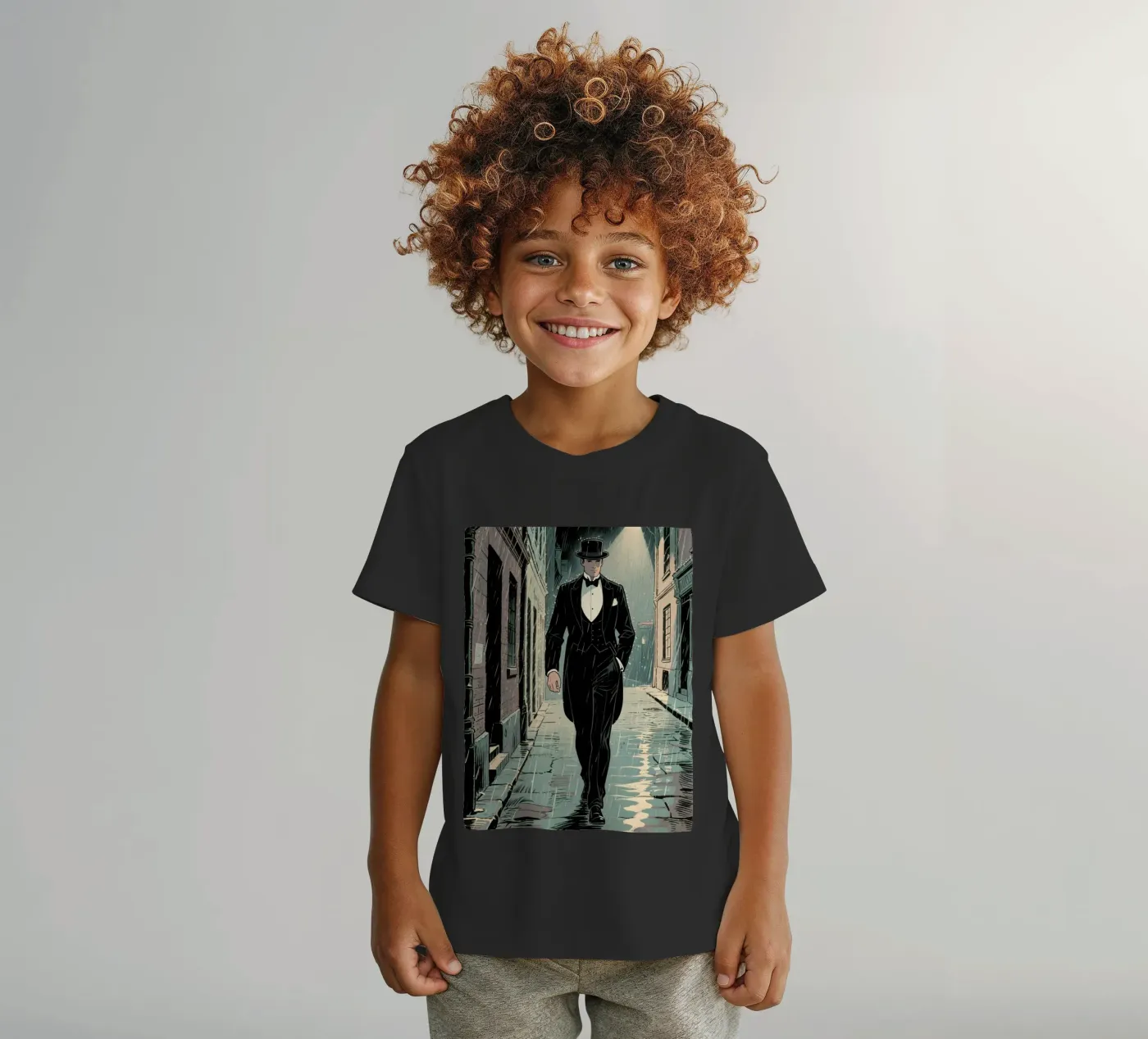 agent man t-shirt bambini da knowledge
