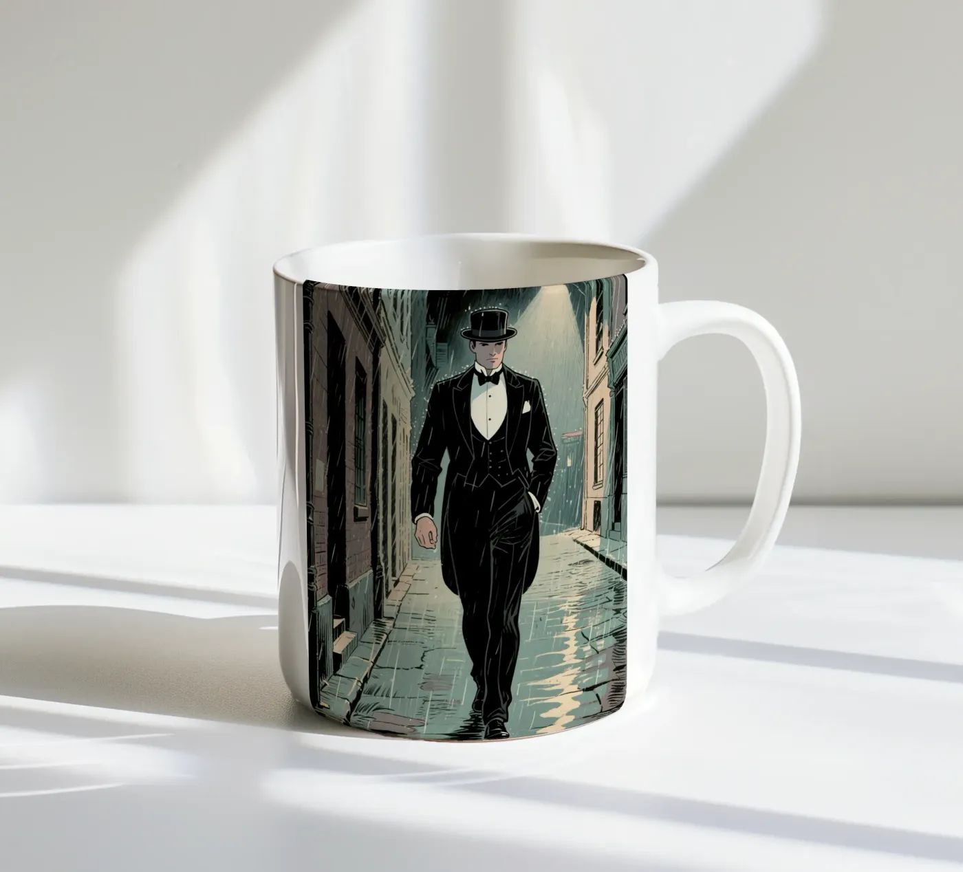 agent man ceramic mug by knowledge