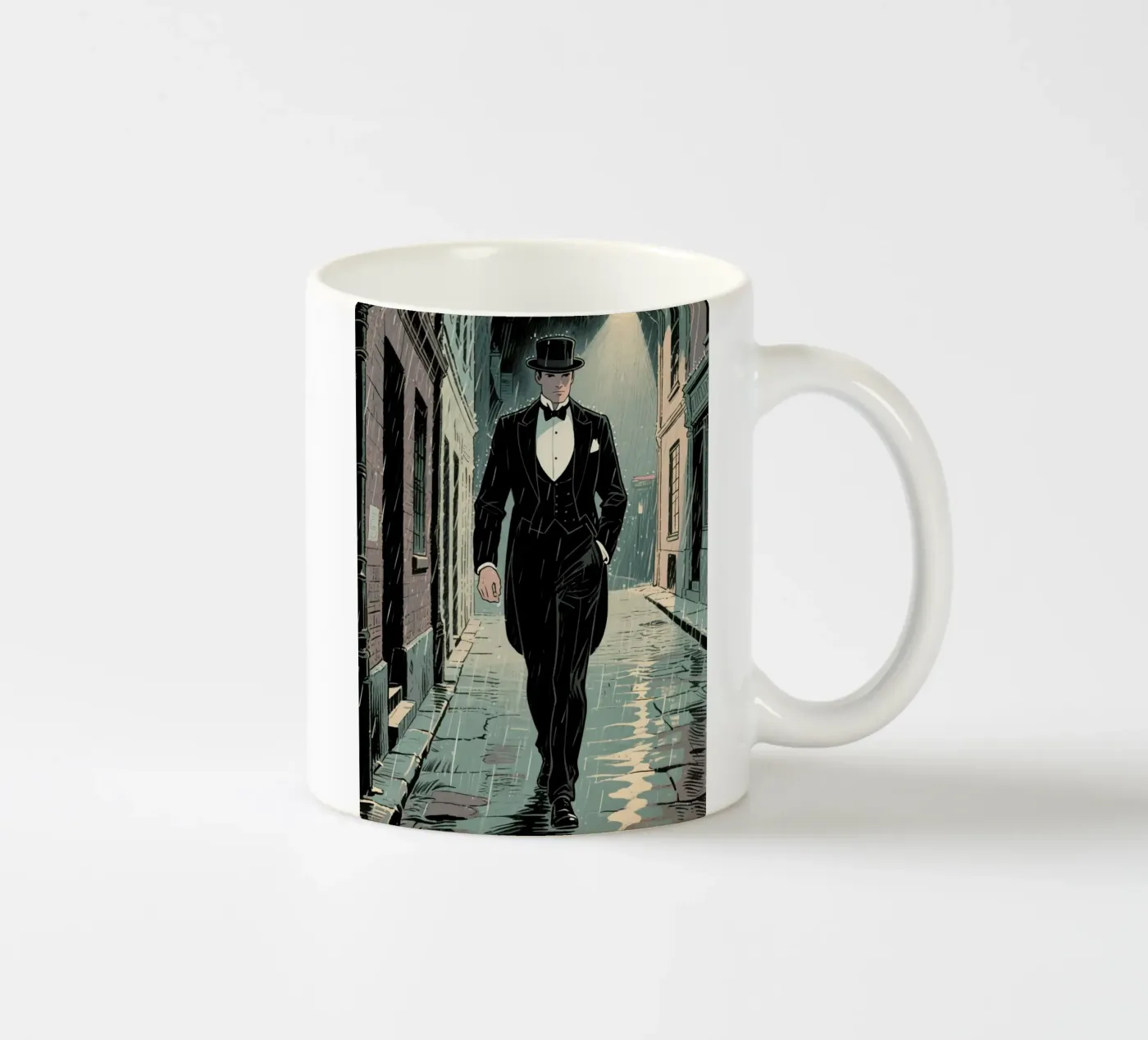 agent man ceramic mug by knowledge