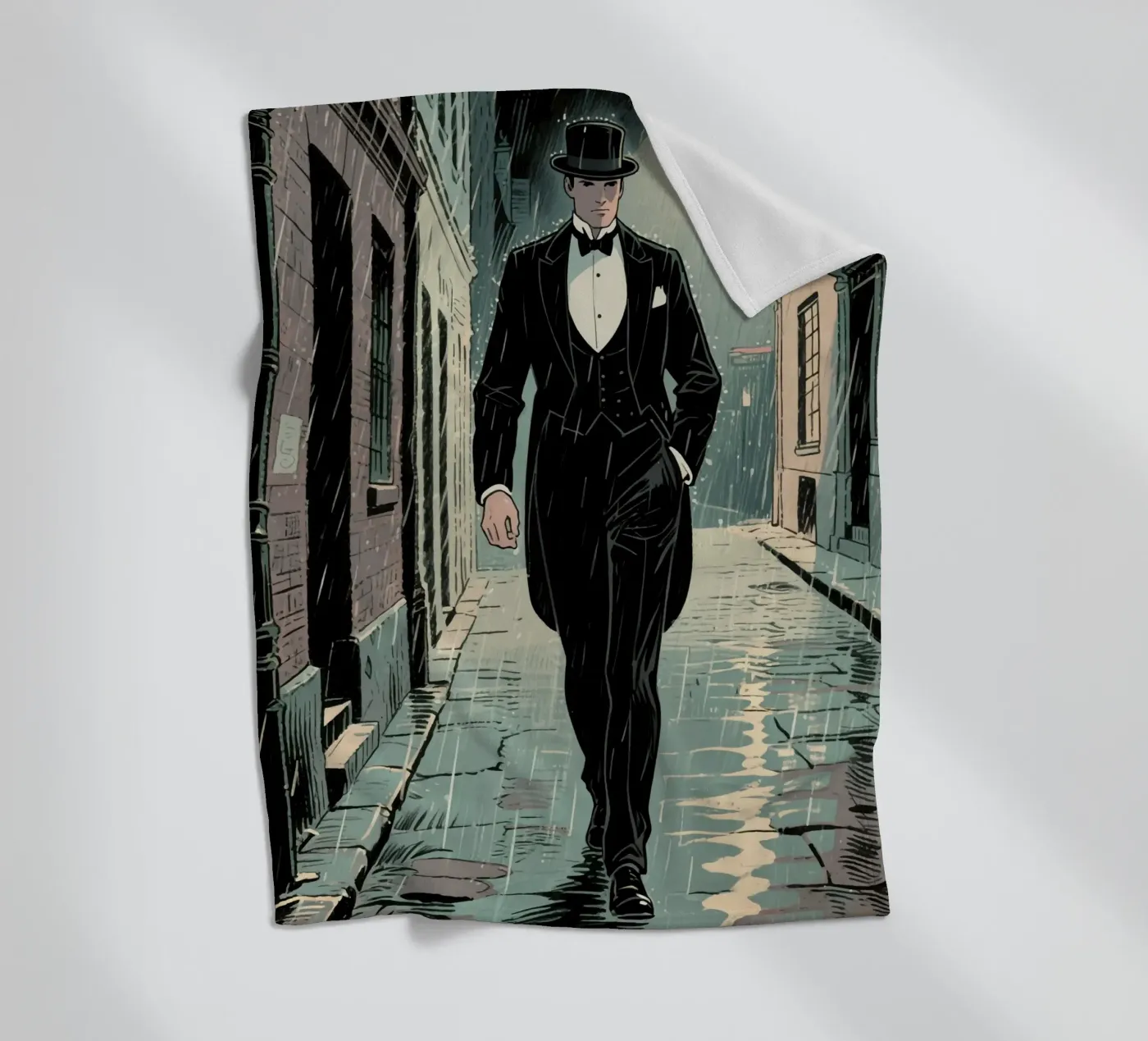 agent man fleecedeken van knowledge