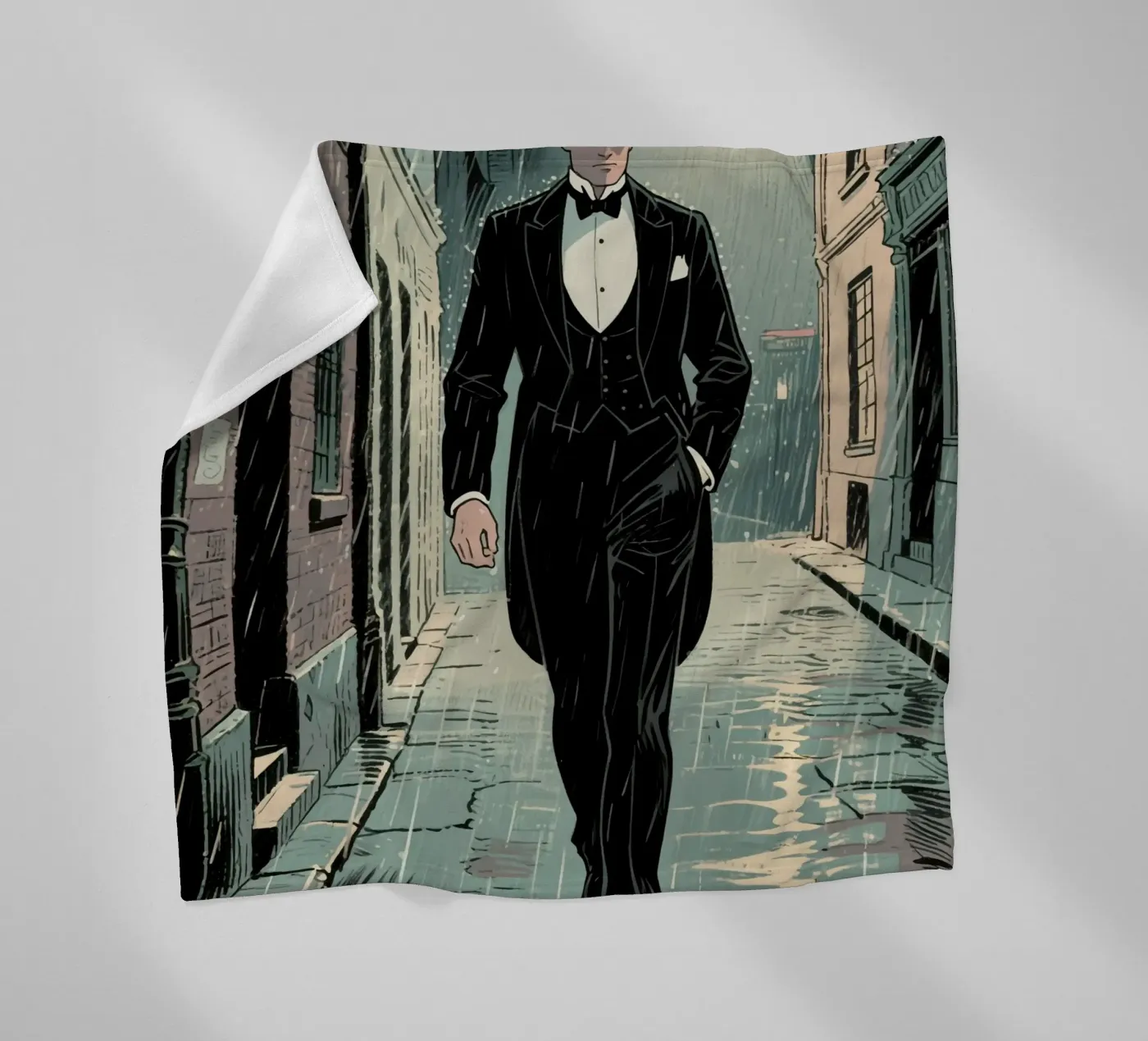 agent man fleecedeken van knowledge