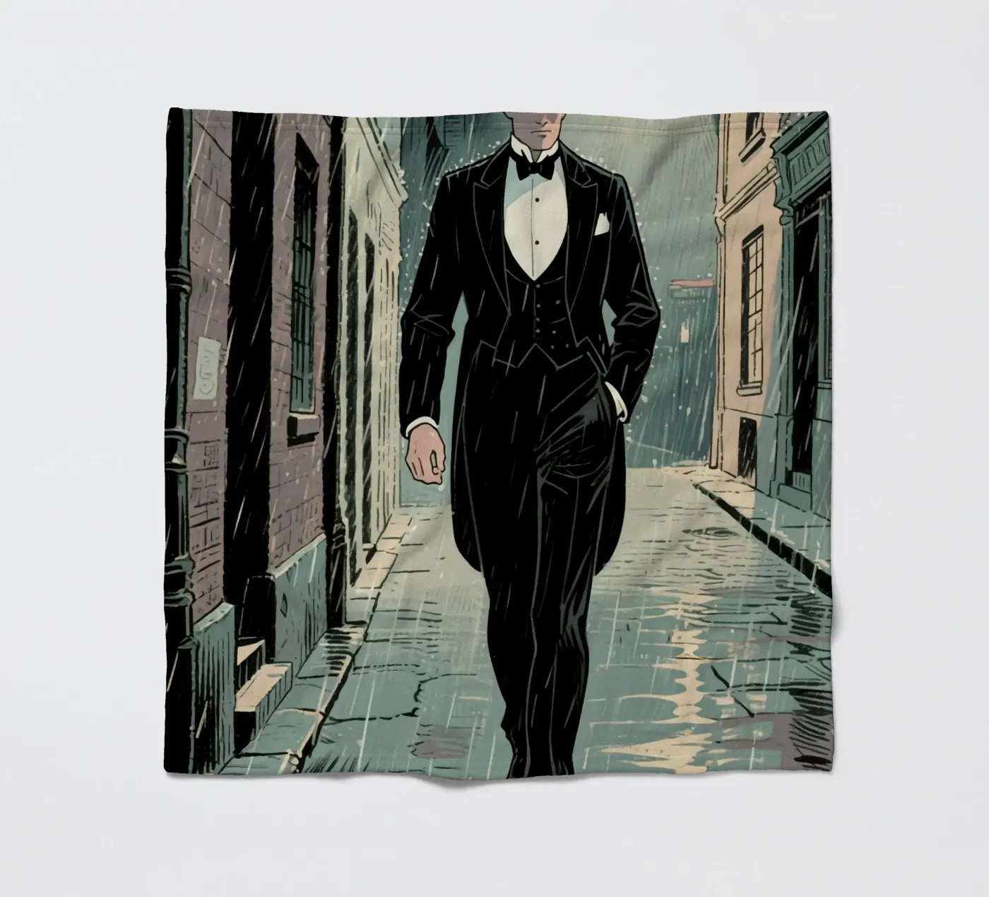 agent man fleecedeken van knowledge