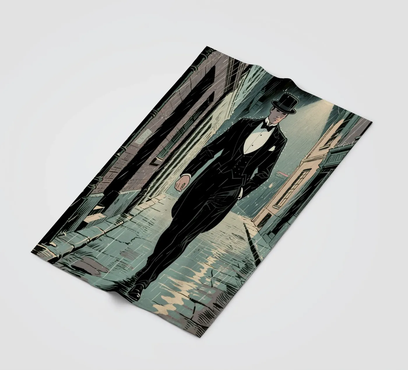 agent man fleecedeken van knowledge