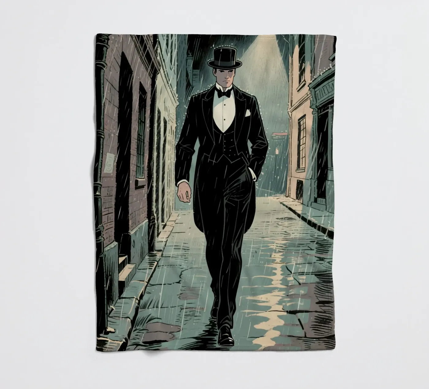 agent man fleecedeken van knowledge