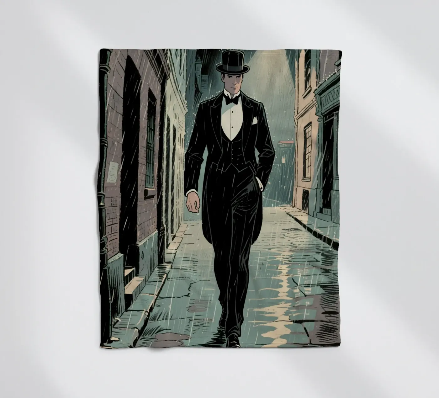 agent man fleecedeken van knowledge