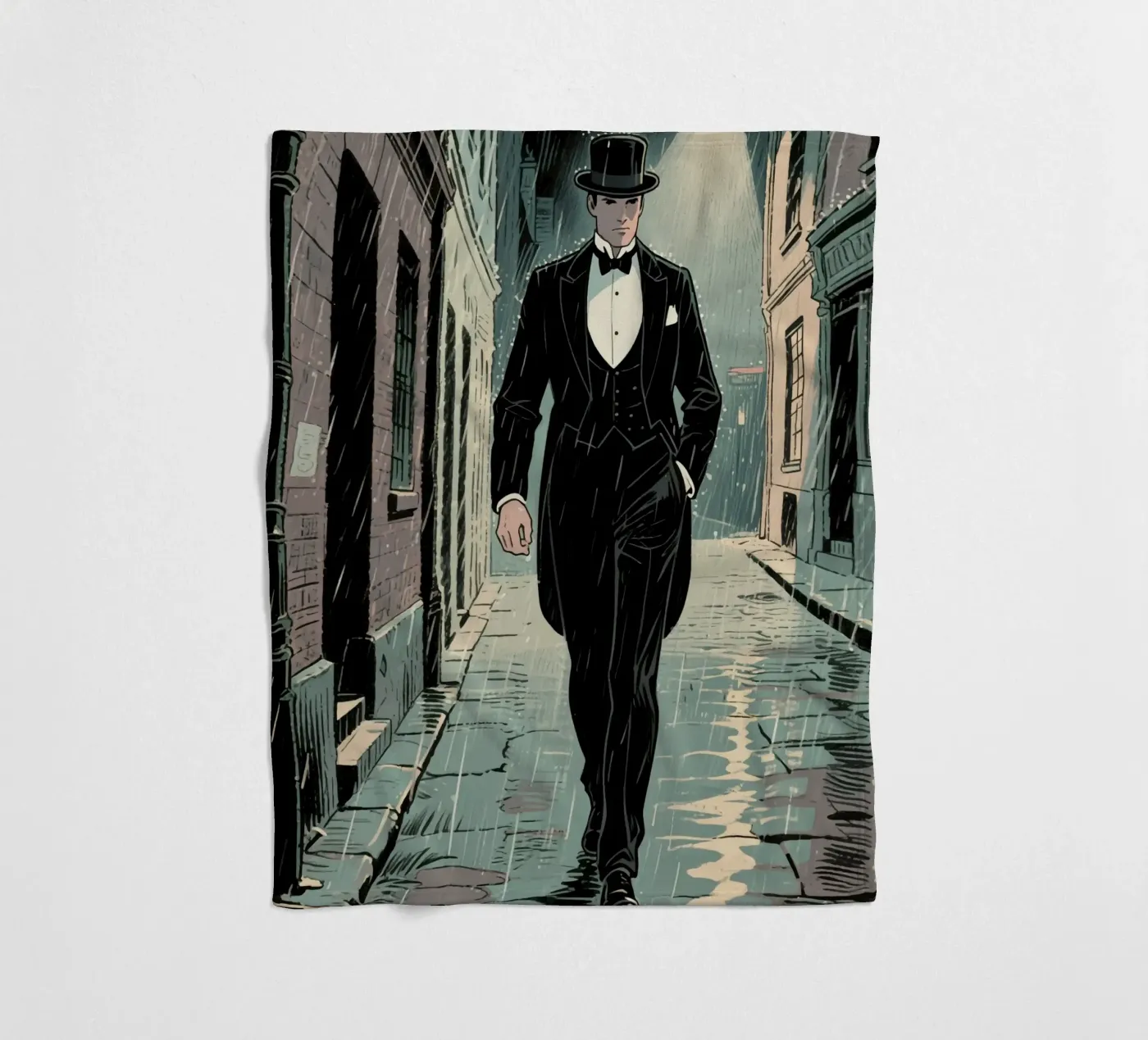 agent man fleecedeken van knowledge