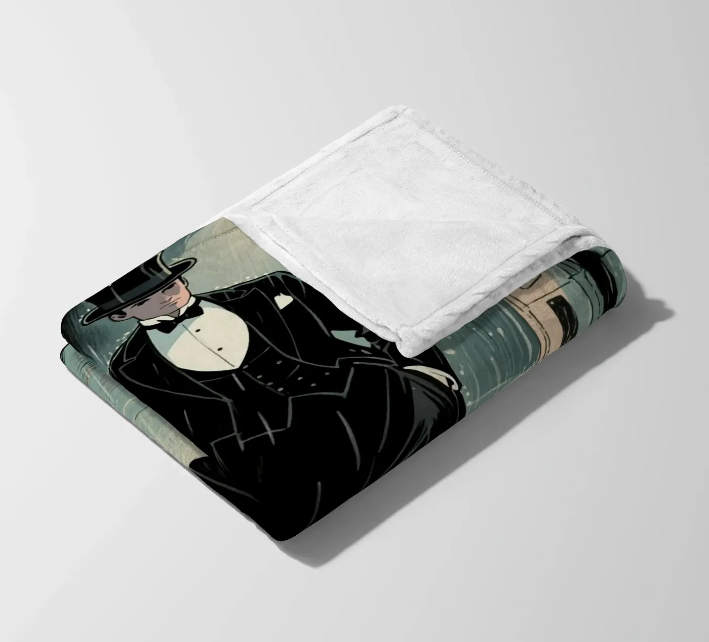 agent man fleecedeken van knowledge