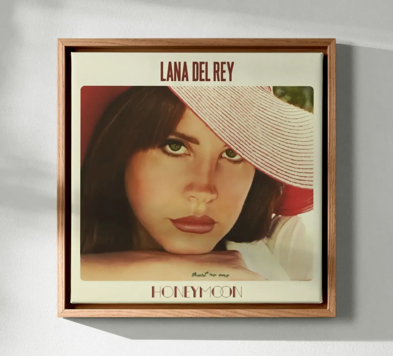 Lana Del Rey HoneyMoon tela con Cornice a cassetta da kanel shop