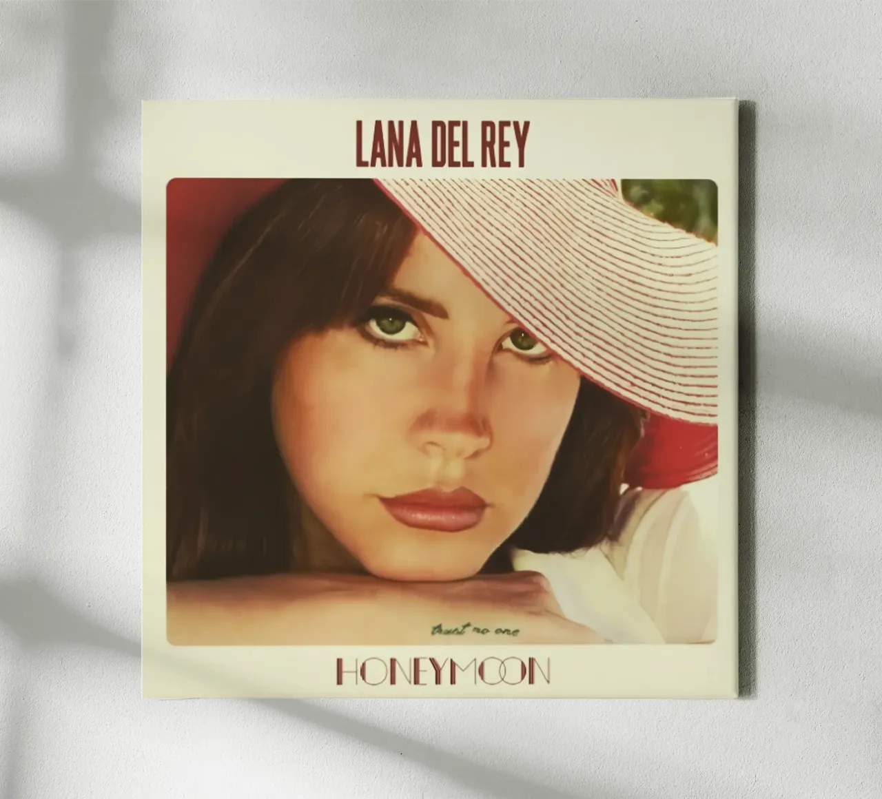 Lana Del Rey HoneyMoon tela con Cornice a cassetta da kanel shop