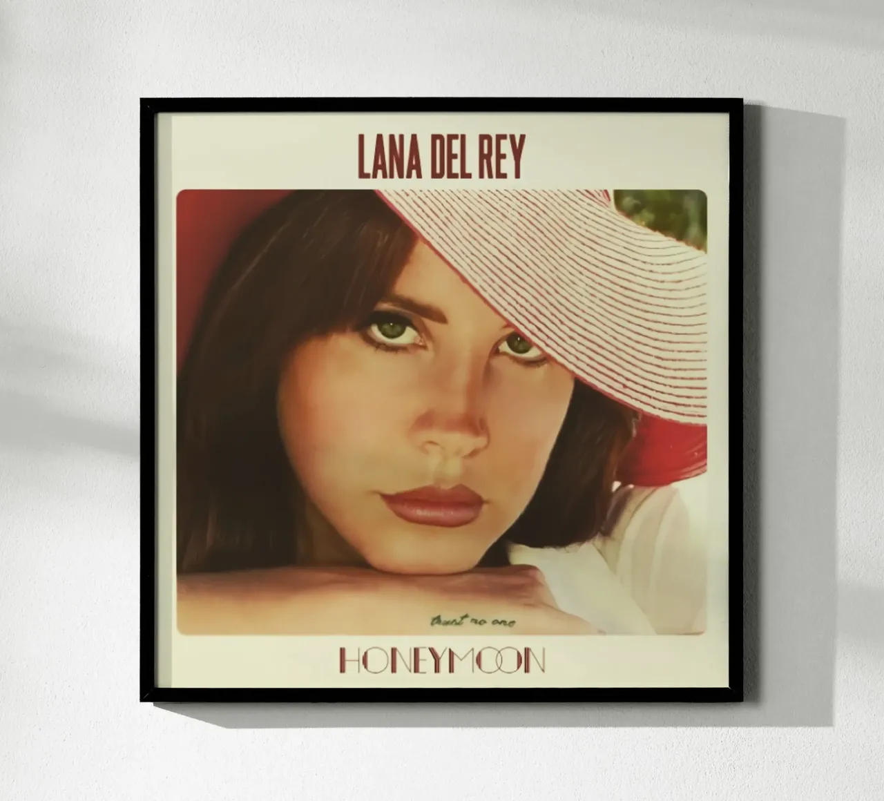 Lana Del Rey HoneyMoon poster con telaio in plastica da kanel shop