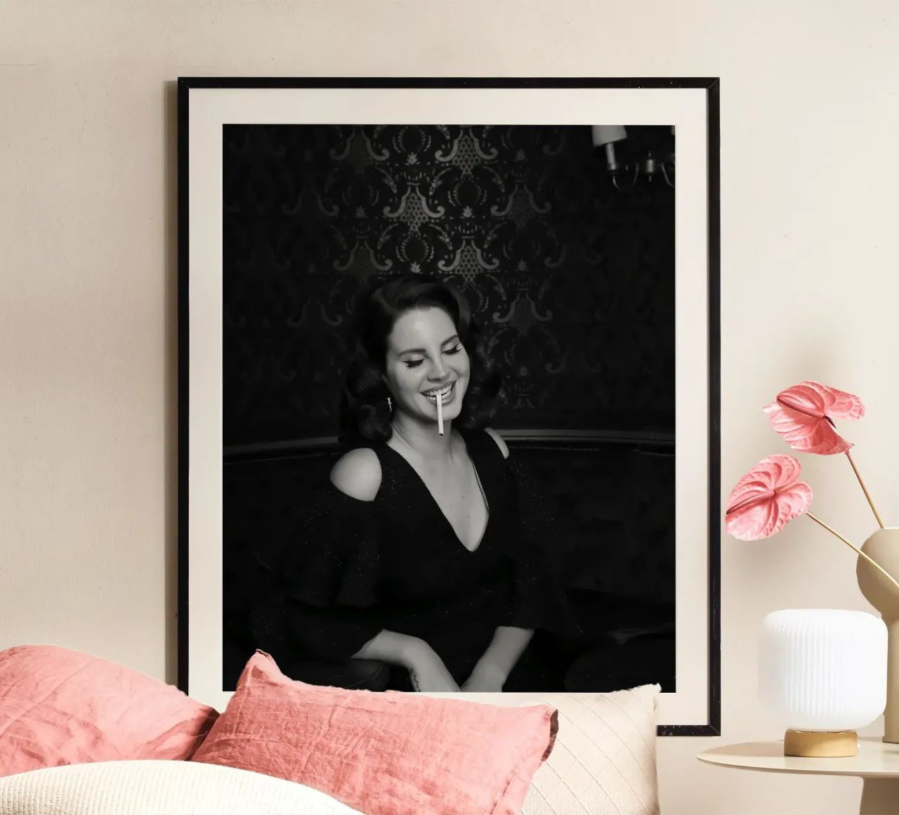 Il fumo di Lana Del Rey poster da kanel shop