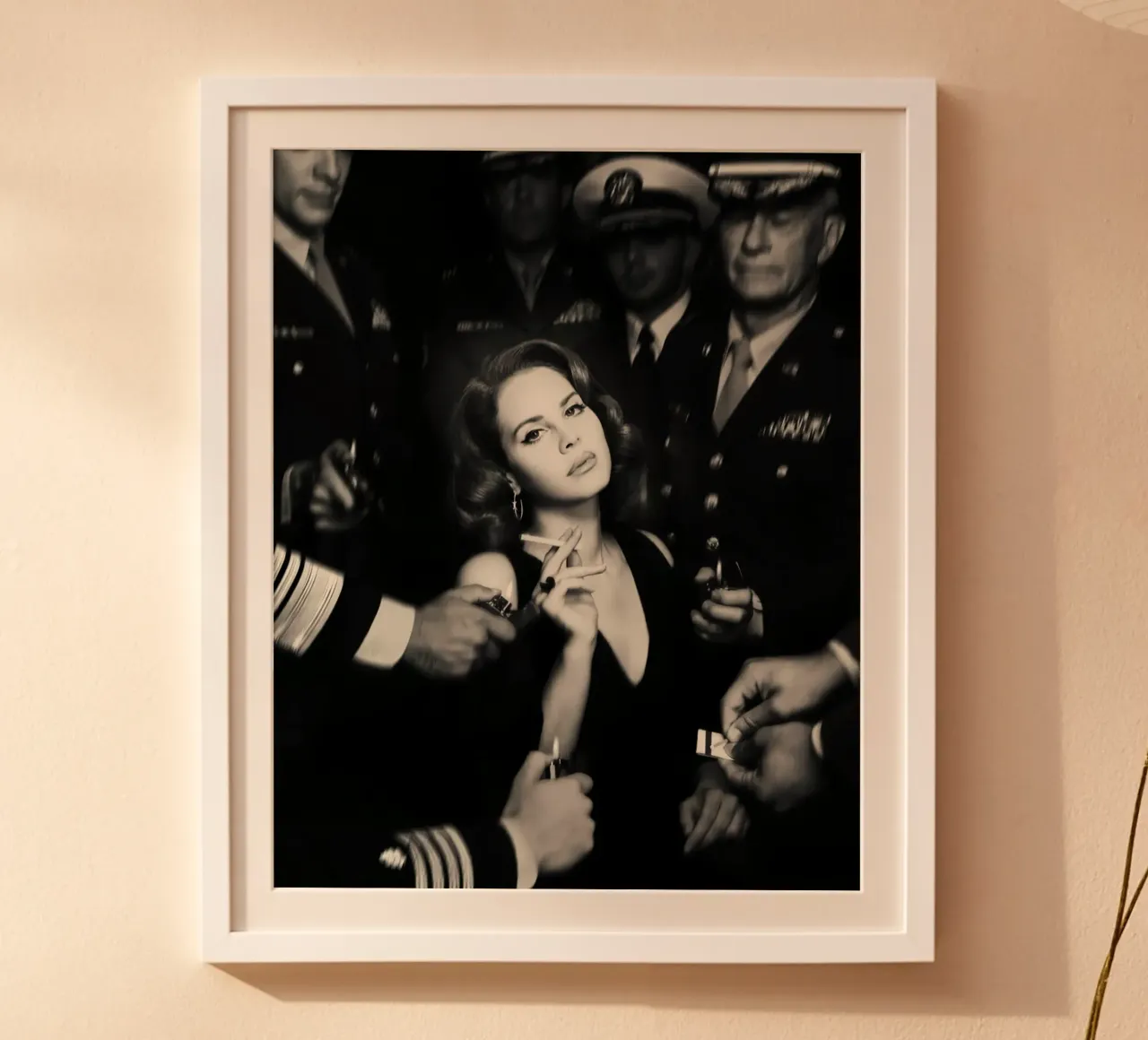 Il fumo di Lana Del Rey poster da kanel shop
