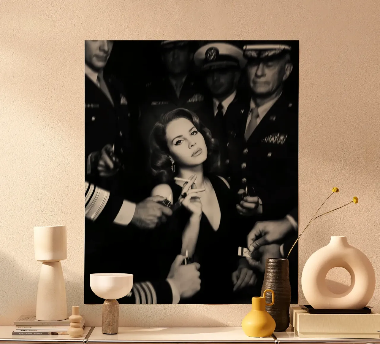 Il fumo di Lana Del Rey poster da kanel shop