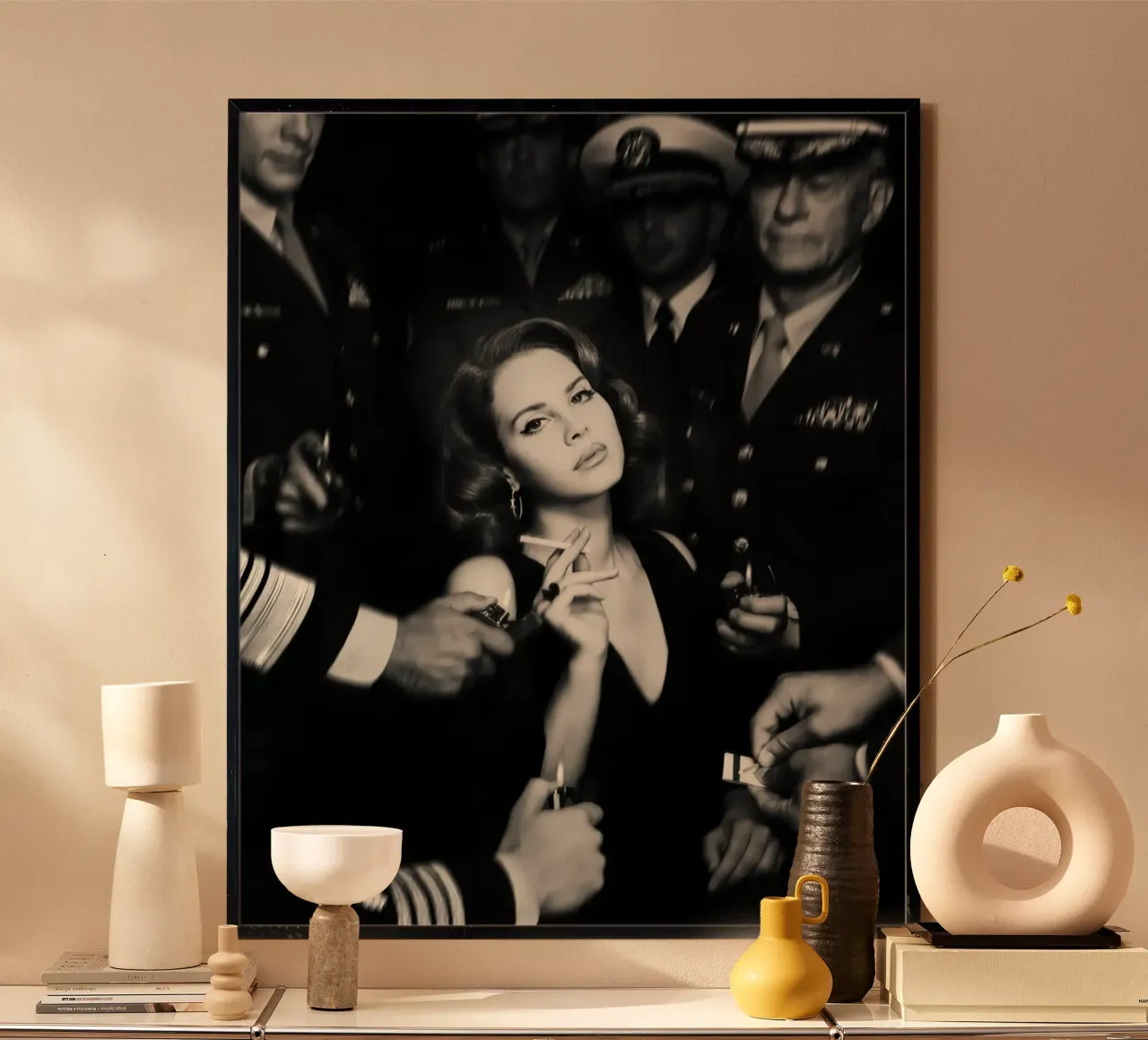 Il fumo di Lana Del Rey poster da kanel shop