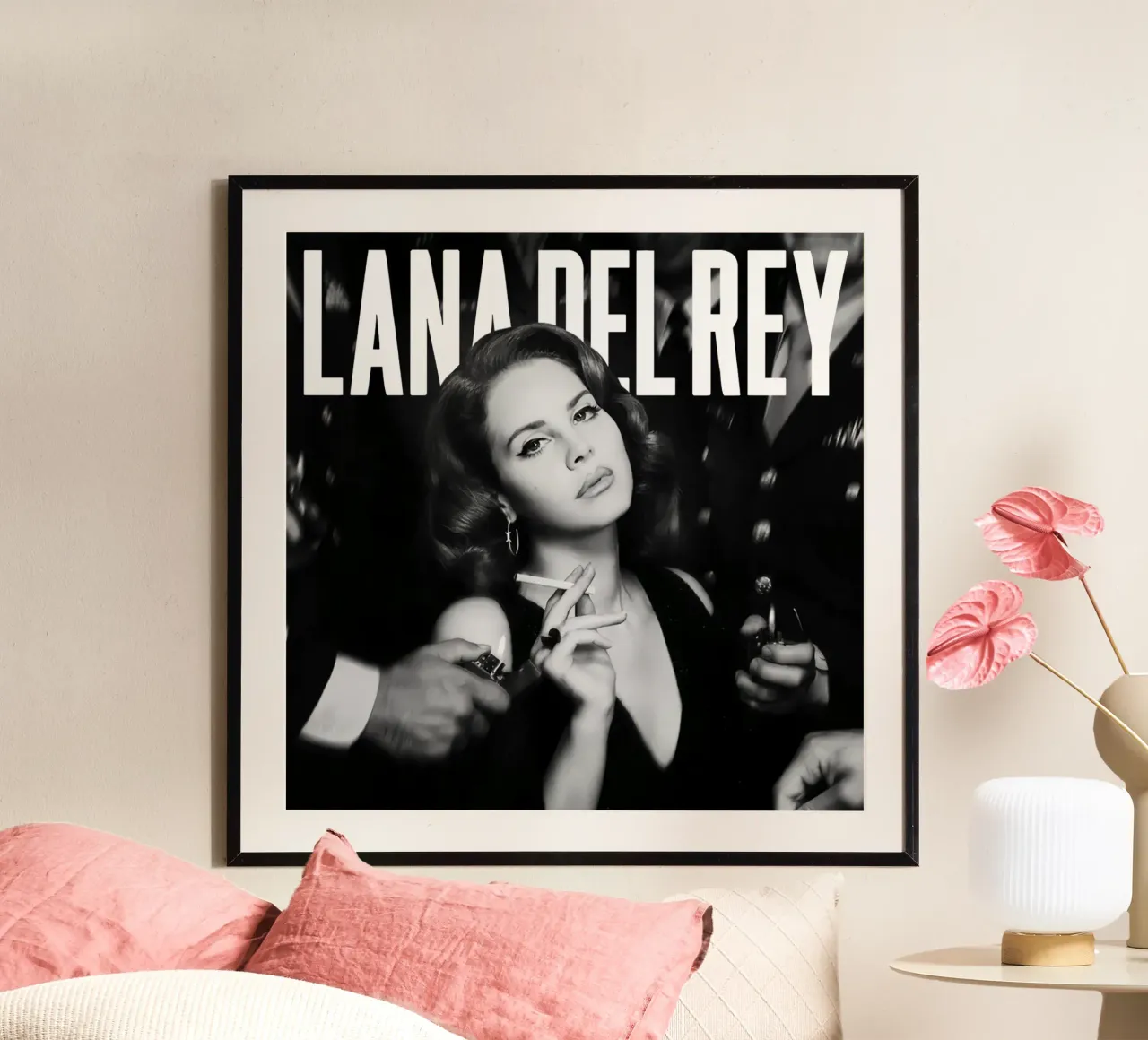 Il fumo di Lana Del Rey poster da kanel shop