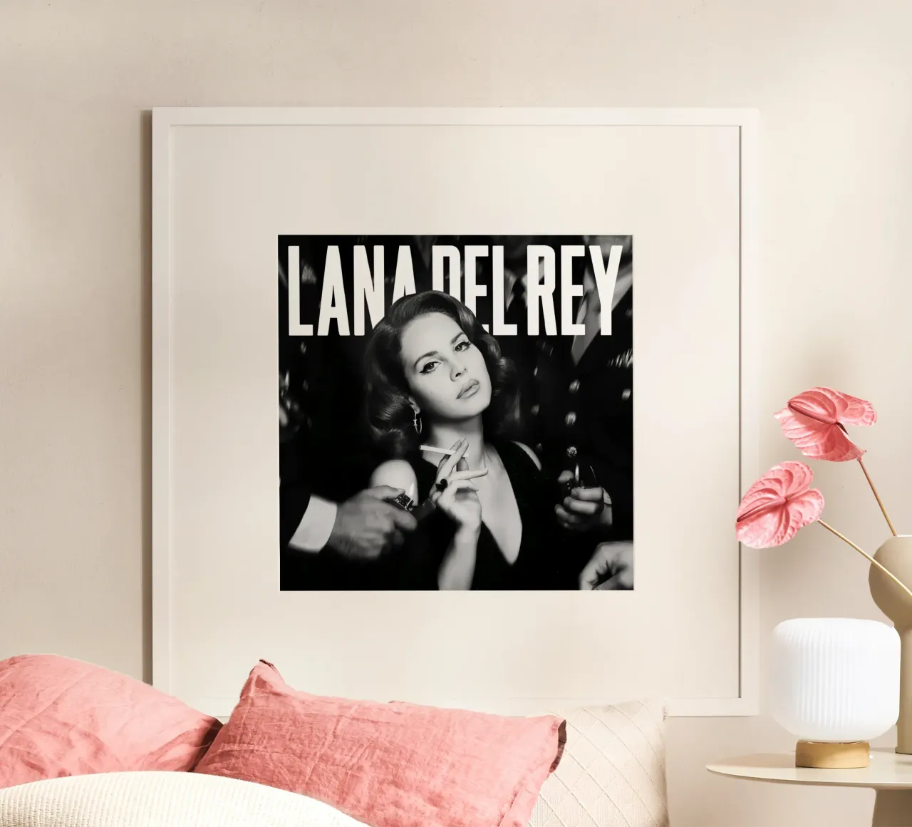 Il fumo di Lana Del Rey poster da kanel shop