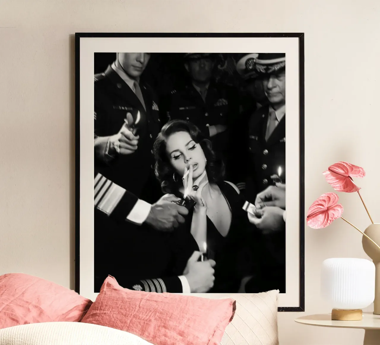 Il fumo di Lana Del Rey poster da kanel shop