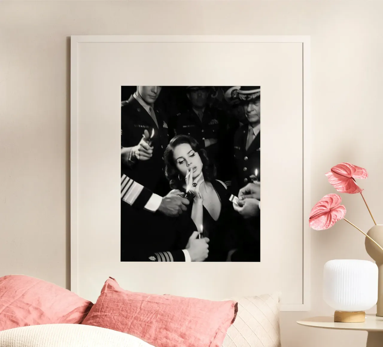 Il fumo di Lana Del Rey poster da kanel shop