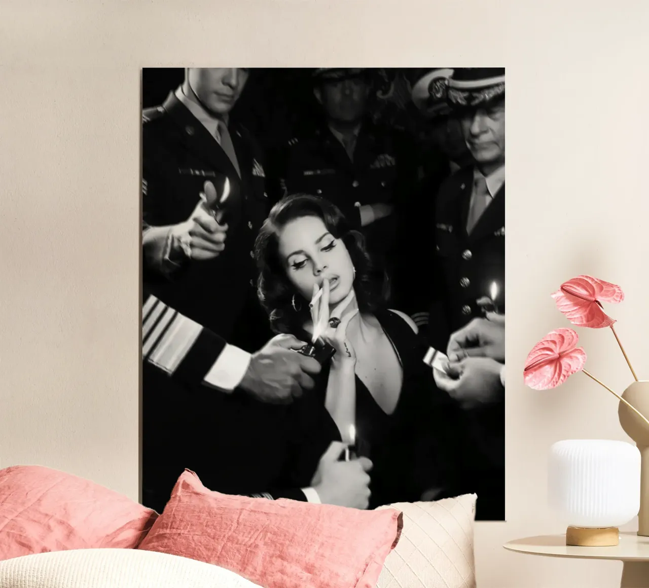 Il fumo di Lana Del Rey poster da kanel shop
